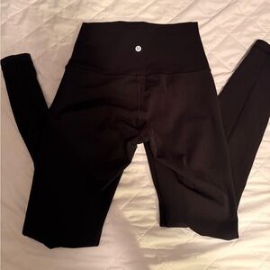 Lululemon | Black High-Waisted Leggings- Size 6